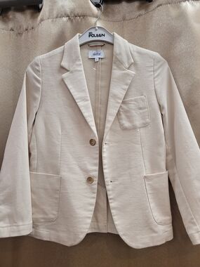 Aletta Cream Knit Blazer made Italy